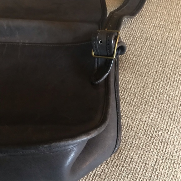 RARE Vintage NYC Coach Saddle Bag - Picture 7 of 15